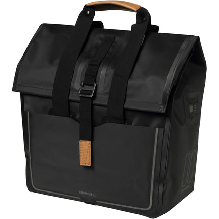 Basil Urban Dry Shopper 25L Matte Black