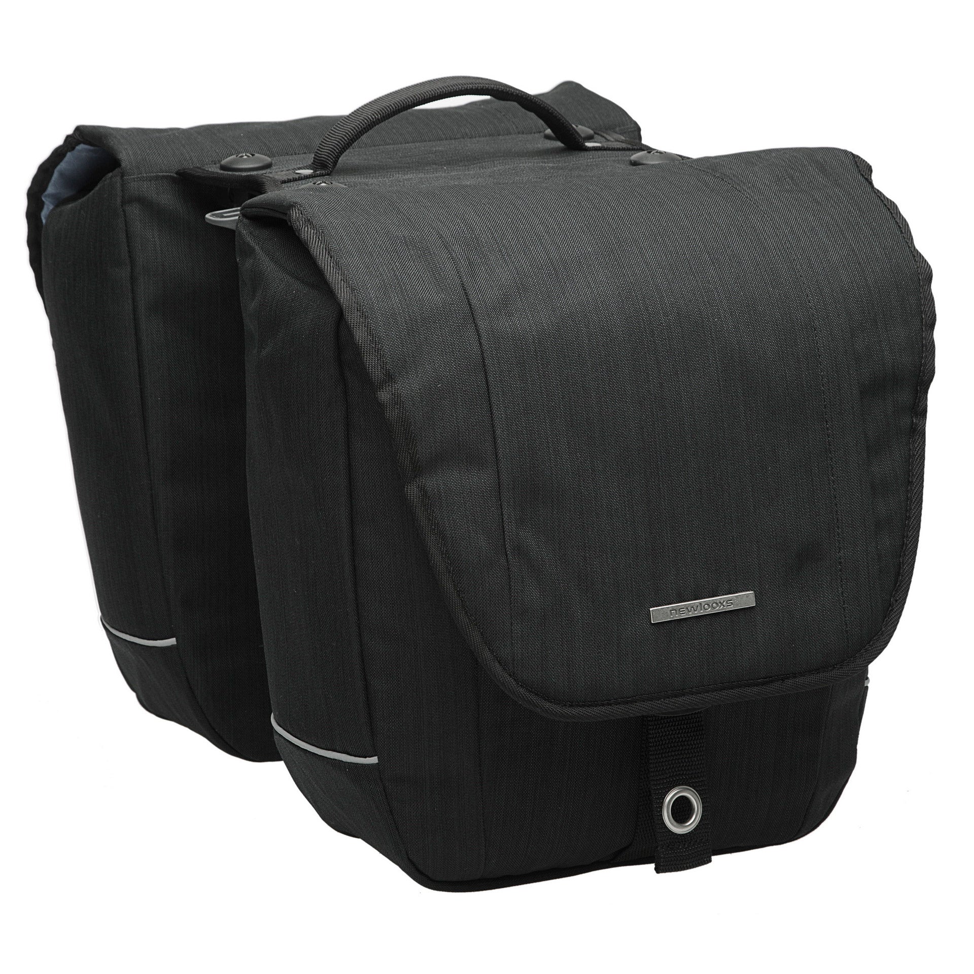 New Looxs Avero RackTime 25L dubbele tas afneembaar zwart