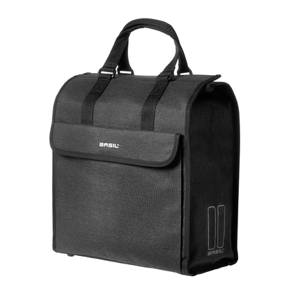 Basil Mira Shopper bag 17-liter black melee 17636