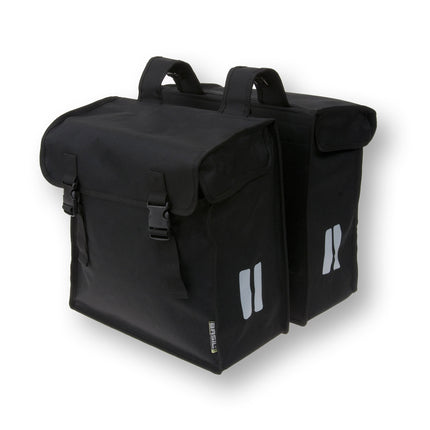 Basil double bicycle bag Mara XXL 47l black