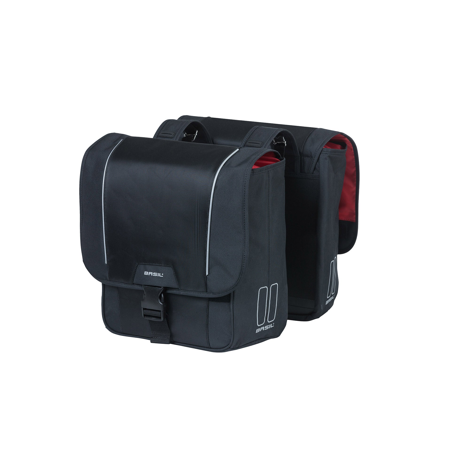 Basil Sport design-double bag 32-liter zwart 17581