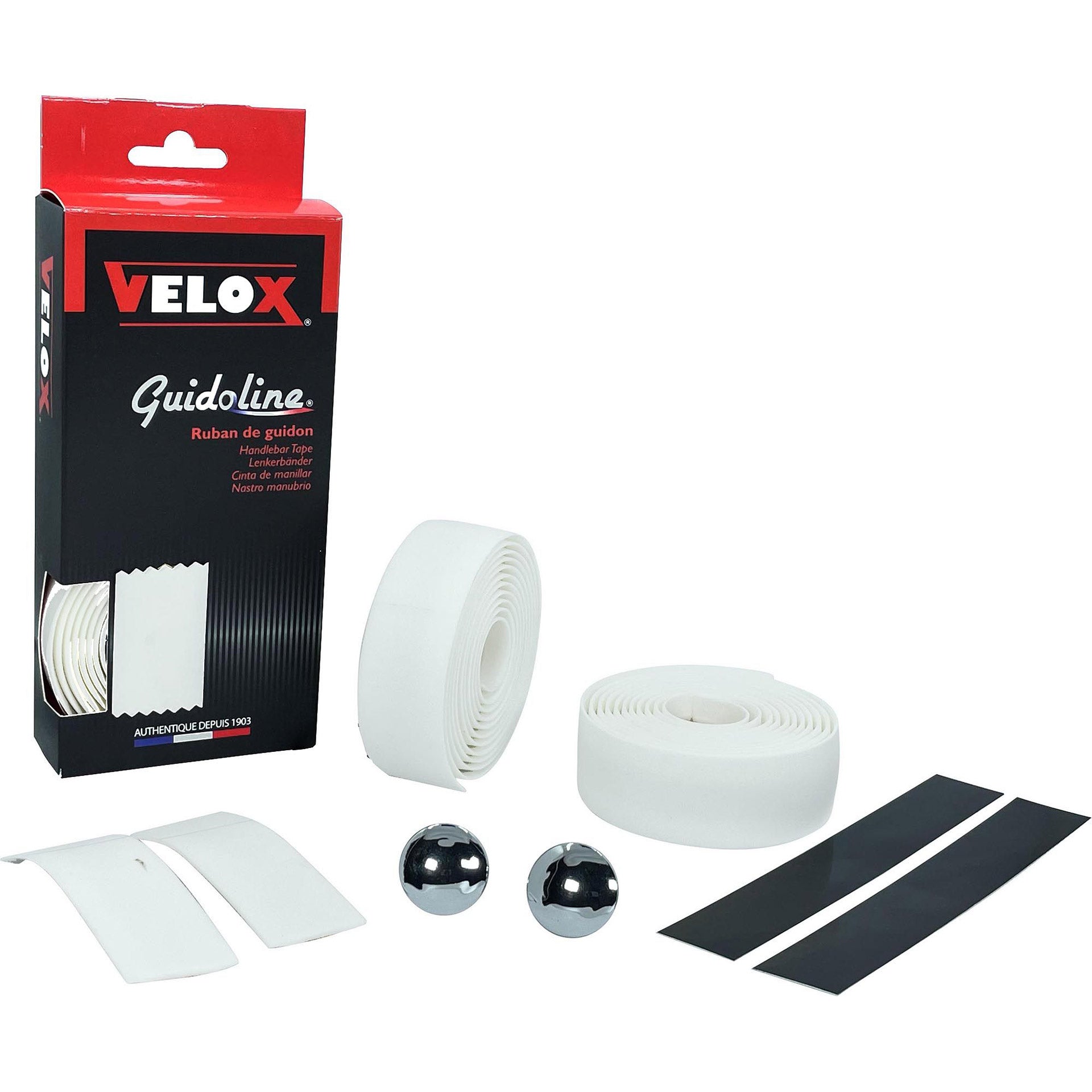 Velox stuurtape Maxi Cork wit (2st)
