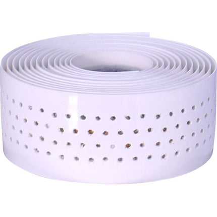 Velox handlebar tape Gloss Soft perforated white (2 pcs)