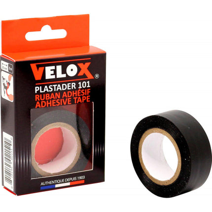 Velox self-adhesive tape Plastader 101 8x20mm black