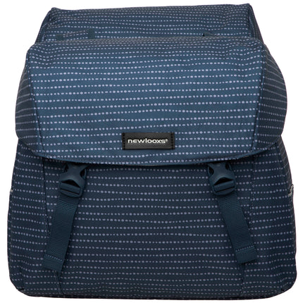 New Looxs dubbele tas Nomi Joli 37l blauw