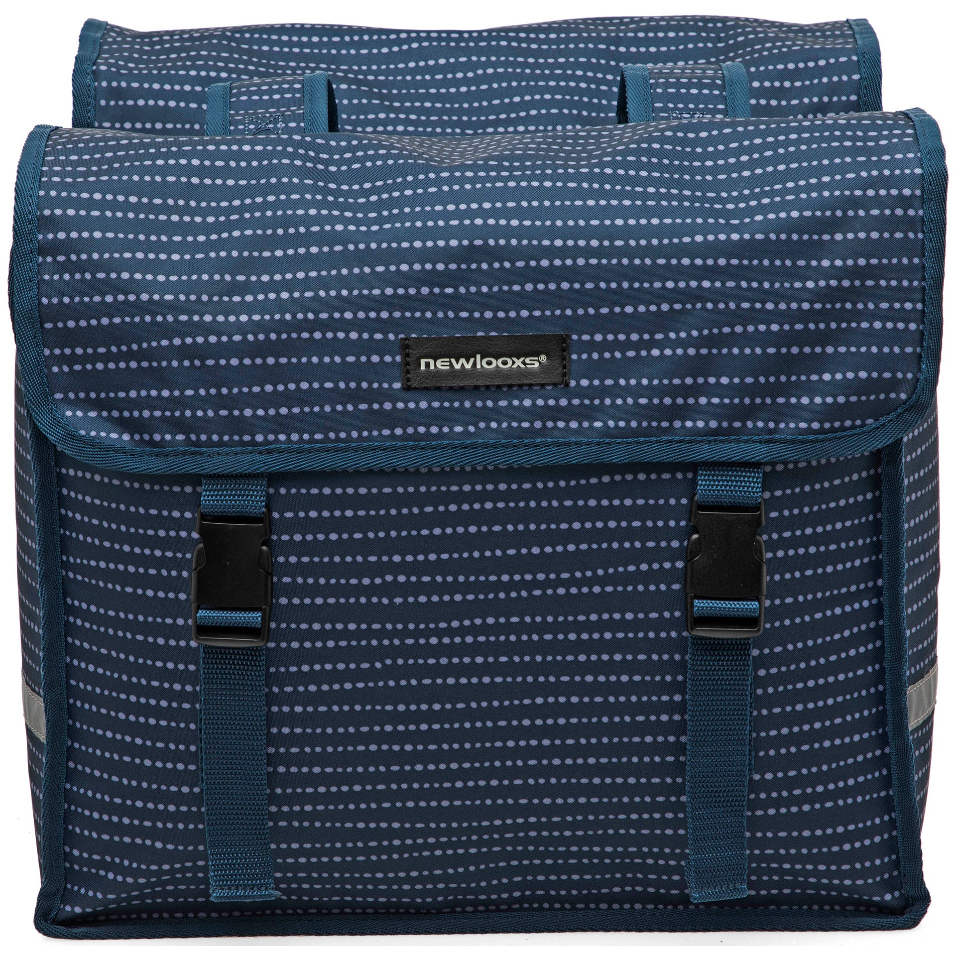 New Looxs dubbele tas Nomi Fiori 30l blauw