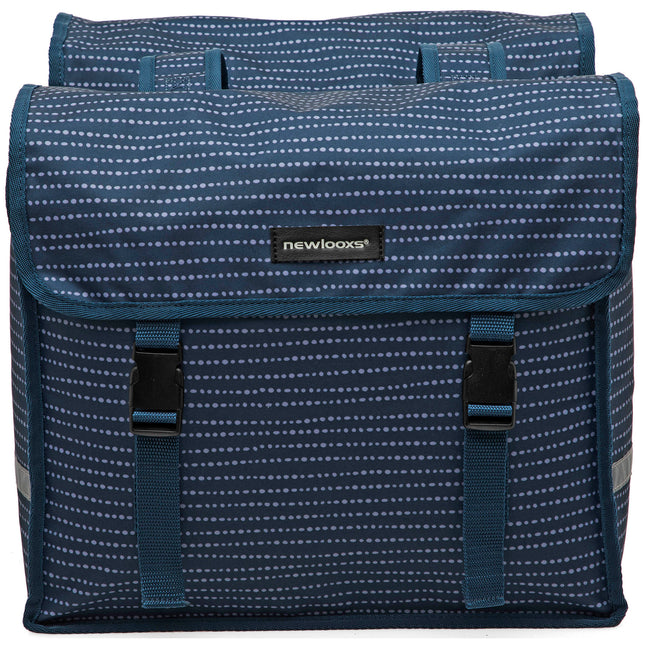 New Looxs dubbele tas Nomi Fiori 30l blauw