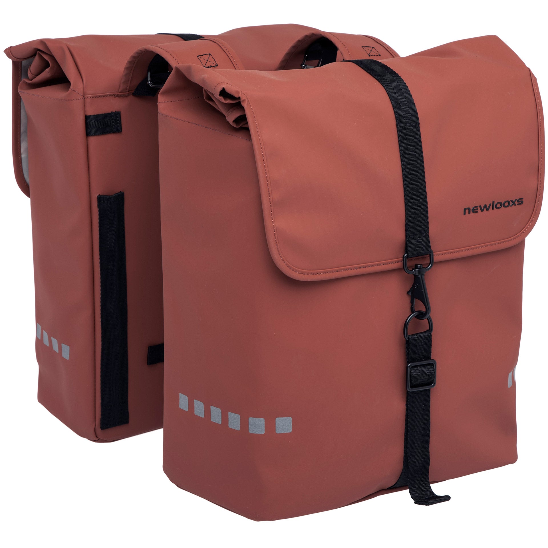 New Looxs dubbele tas Odense 39l roestbruin