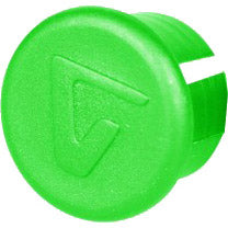 Velox handlebar end cap green (per piece)