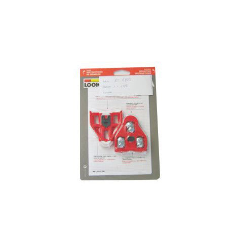 Look schoenplaatjes Delta 9° rood