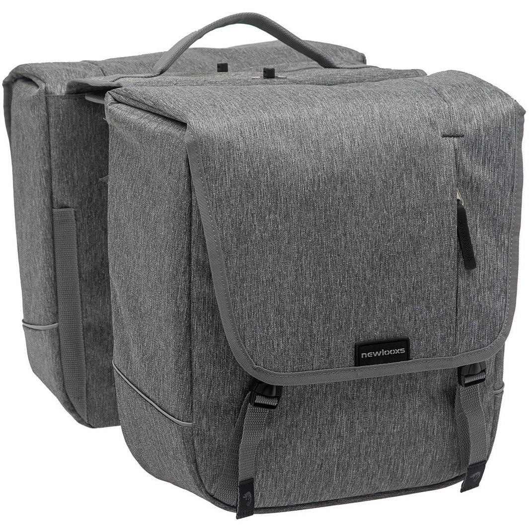 New Looxs Nova 32L dubbele tas afneembaar grijs