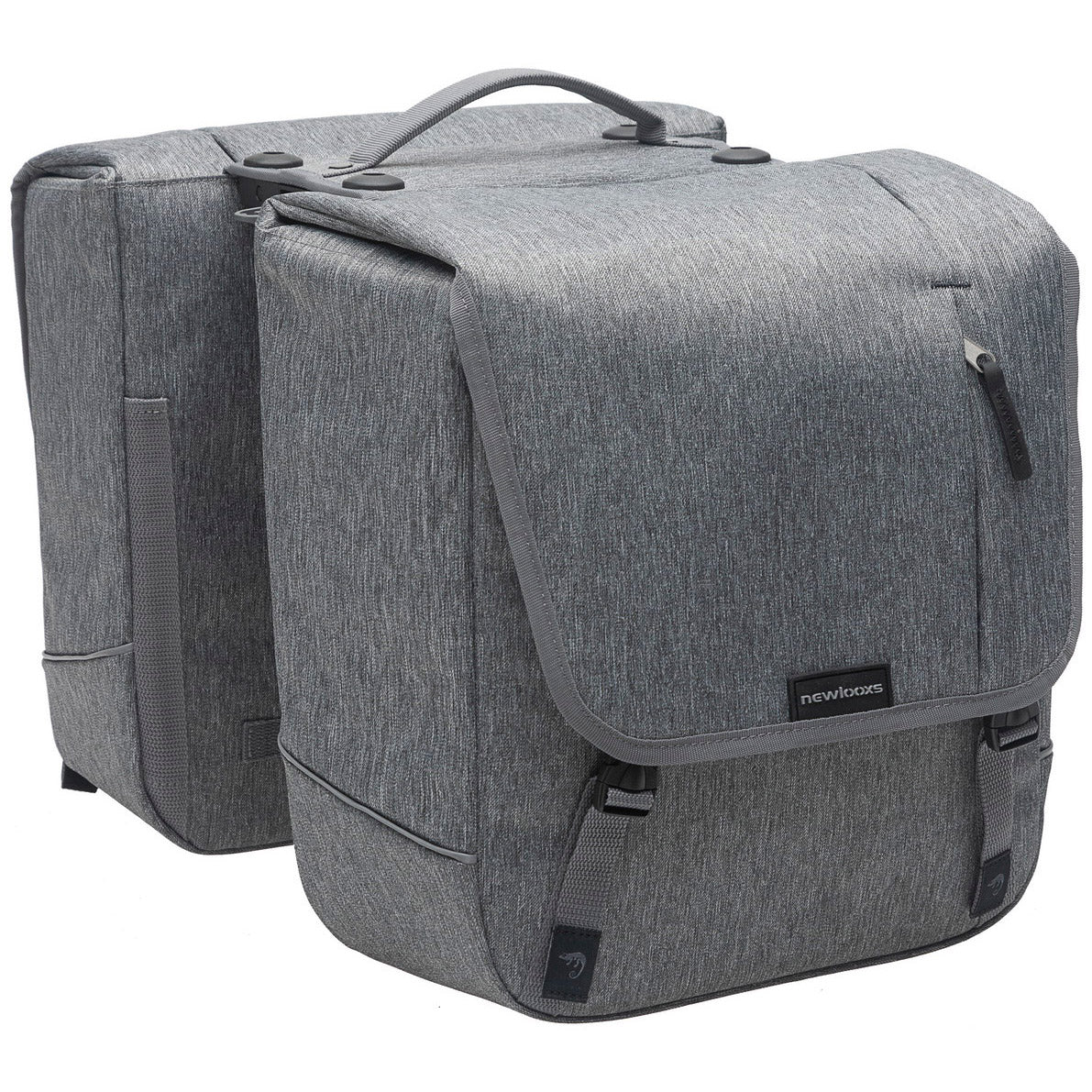 New Looxs Nova 32L RackTime dubbele tas afneembaar grijs