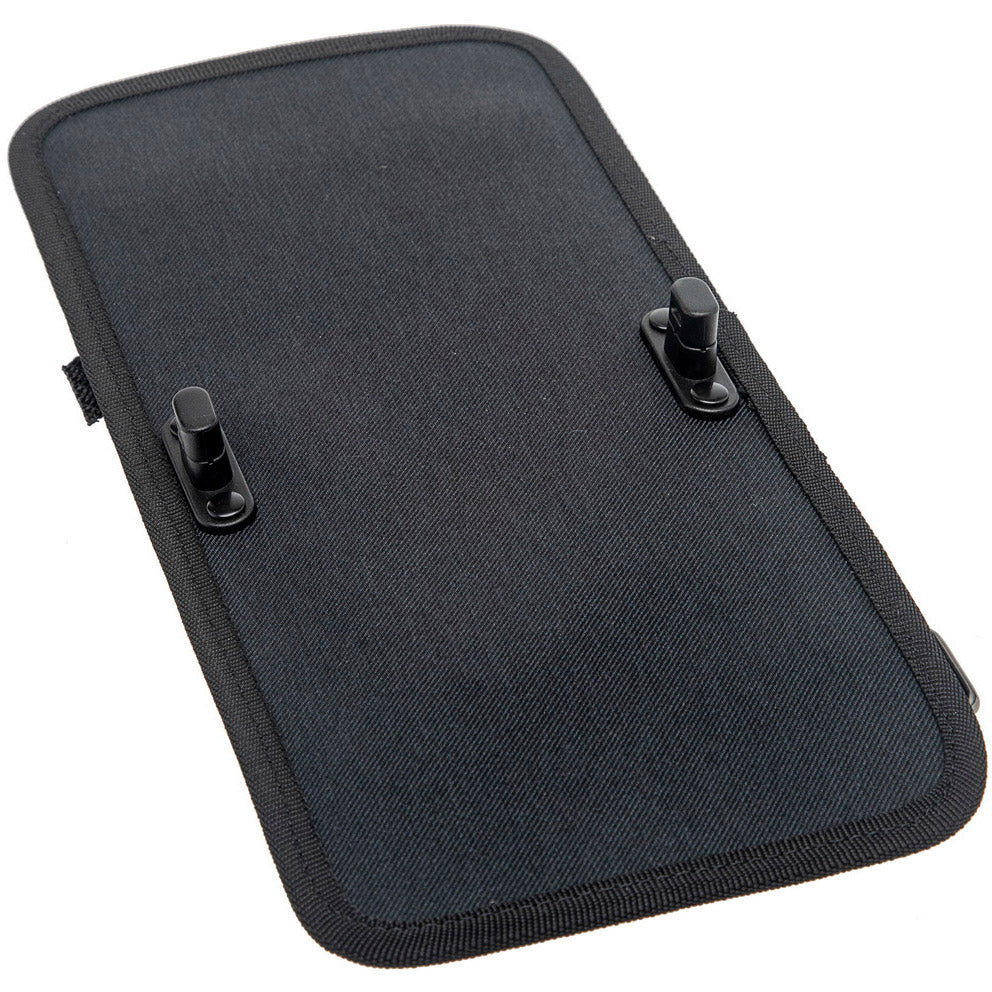 New Looxs bevestigingplaat Nova voor dubbele tas zwart