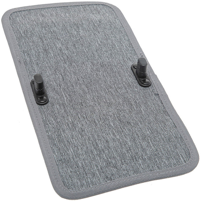 New Looxs bevestigingplaat Nova voor dubbele tas grijs