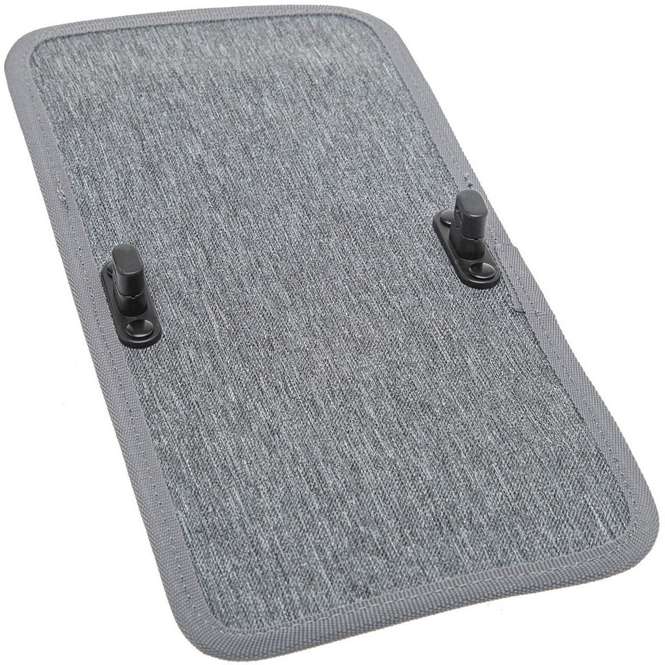 New Looxs bevestigingplaat Nova voor dubbele tas grijs