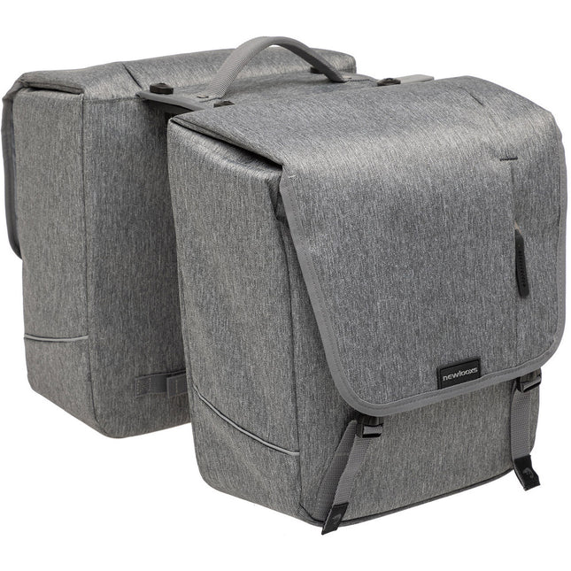 New Looxs Nova 32L MIK dubbele tas afneembaar grijs