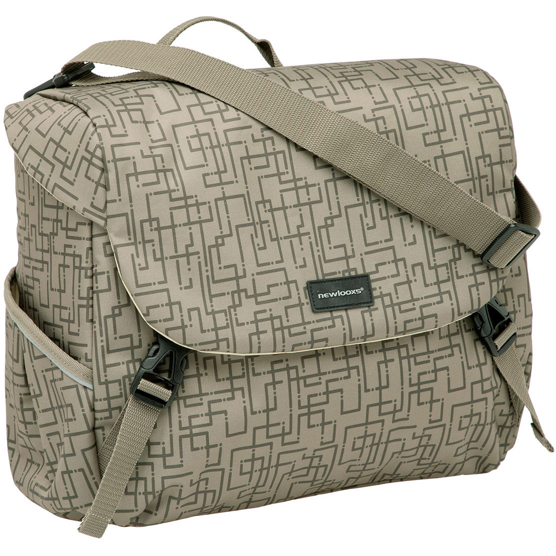 New Looxs enkele tas Mondi Joy Ivy afneembaar 18,5l walnoot