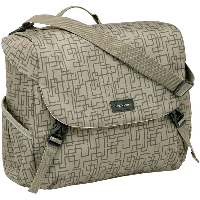New Looxs enkele tas Mondi Joy Ivy afneembaar 18,5l walnoot