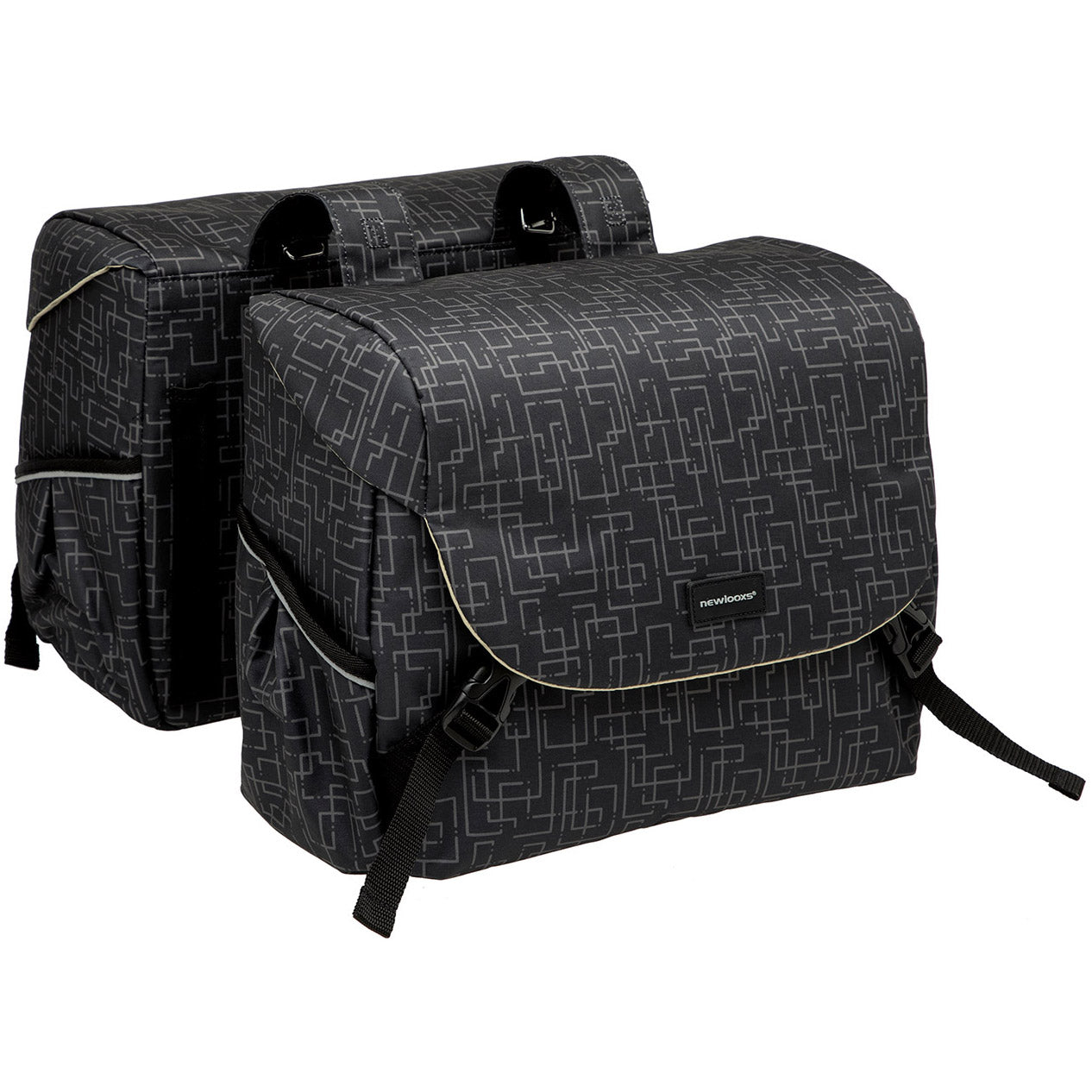 New Looxs dubbel tas Mondi Joy Ivy 38l zwart