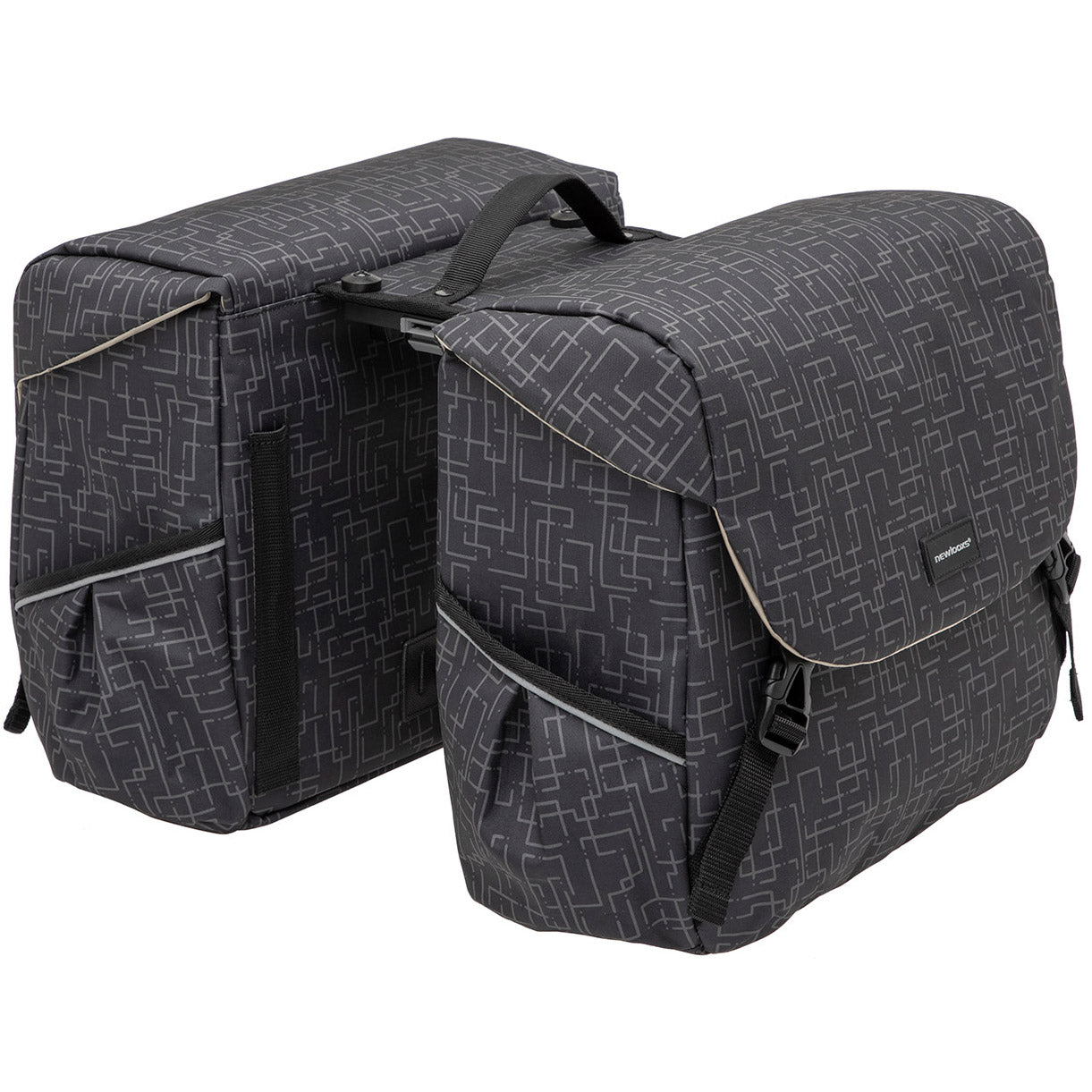 New Looxs Mondi Joy Ivy MIK 38L dubbel afneembaar zwart