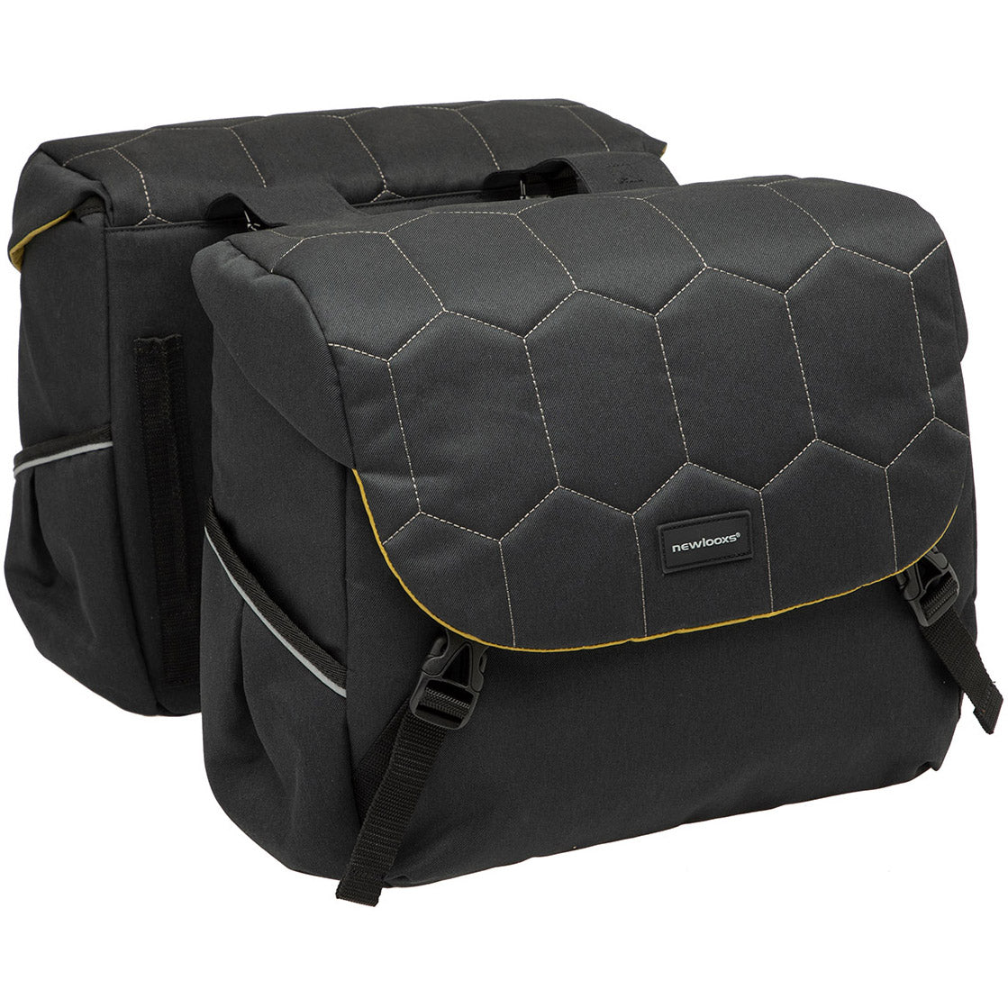 New Looxs Mondi Joy Quilted 38L dubbele tas zwart
