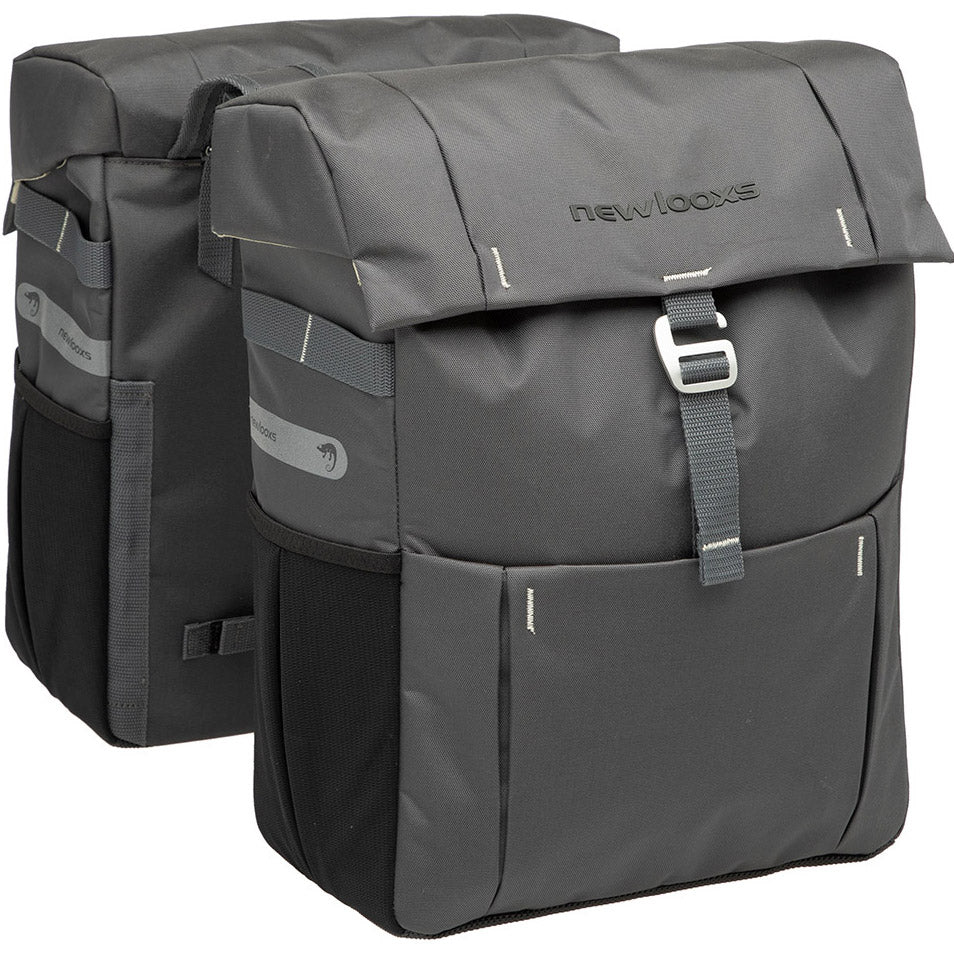 New Looxs Vigo 37L dubbele tas grijs