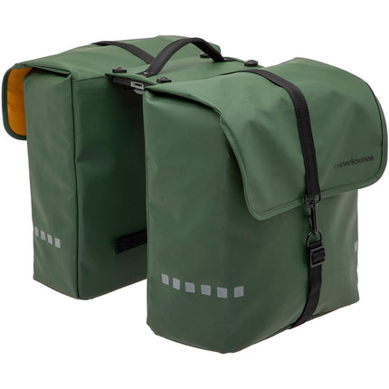 New Looxs dubbele tas Odense Double MIK 39l groen