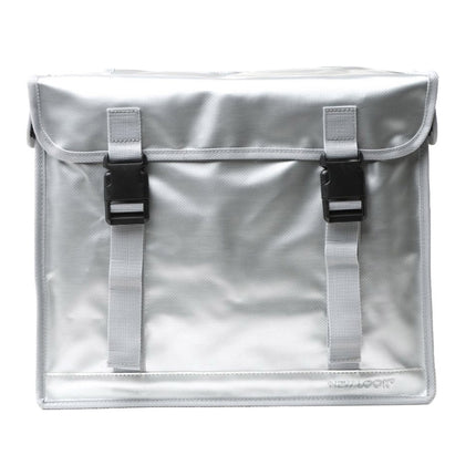 New Looxs Bisonyl 46L double bag silver