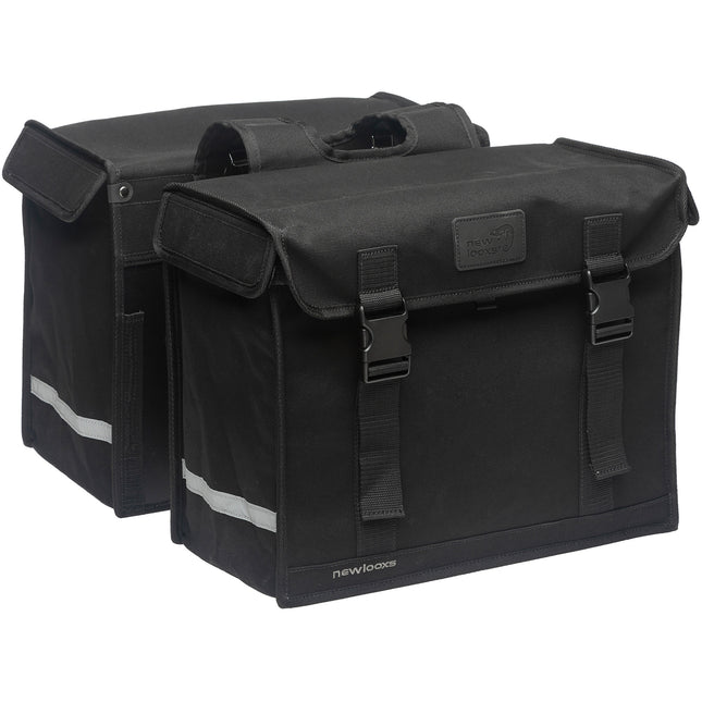 New Looxs dubbele tas Canvas Camping 66l zwart