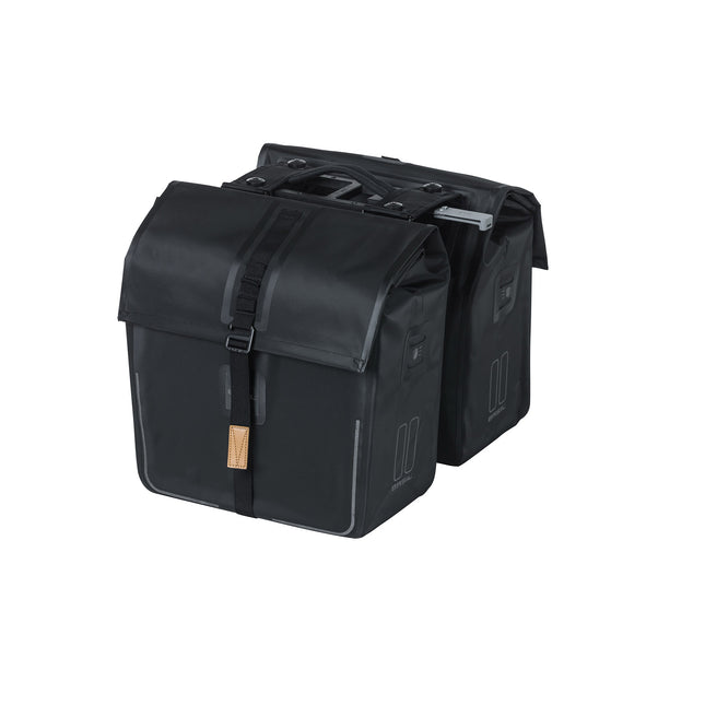 Basil dubbele tas Urban Dry MIK 50l zwart