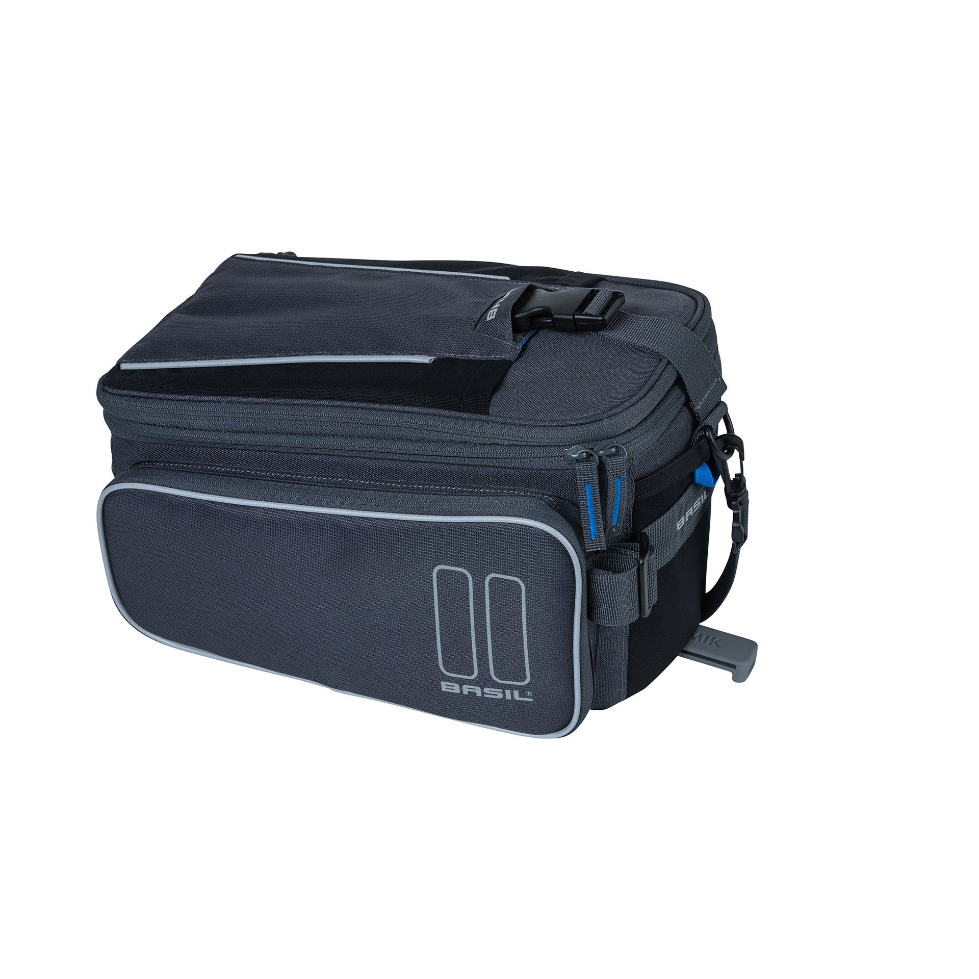Basil bagagedragertas Sport Design MIK 7-15l grijs