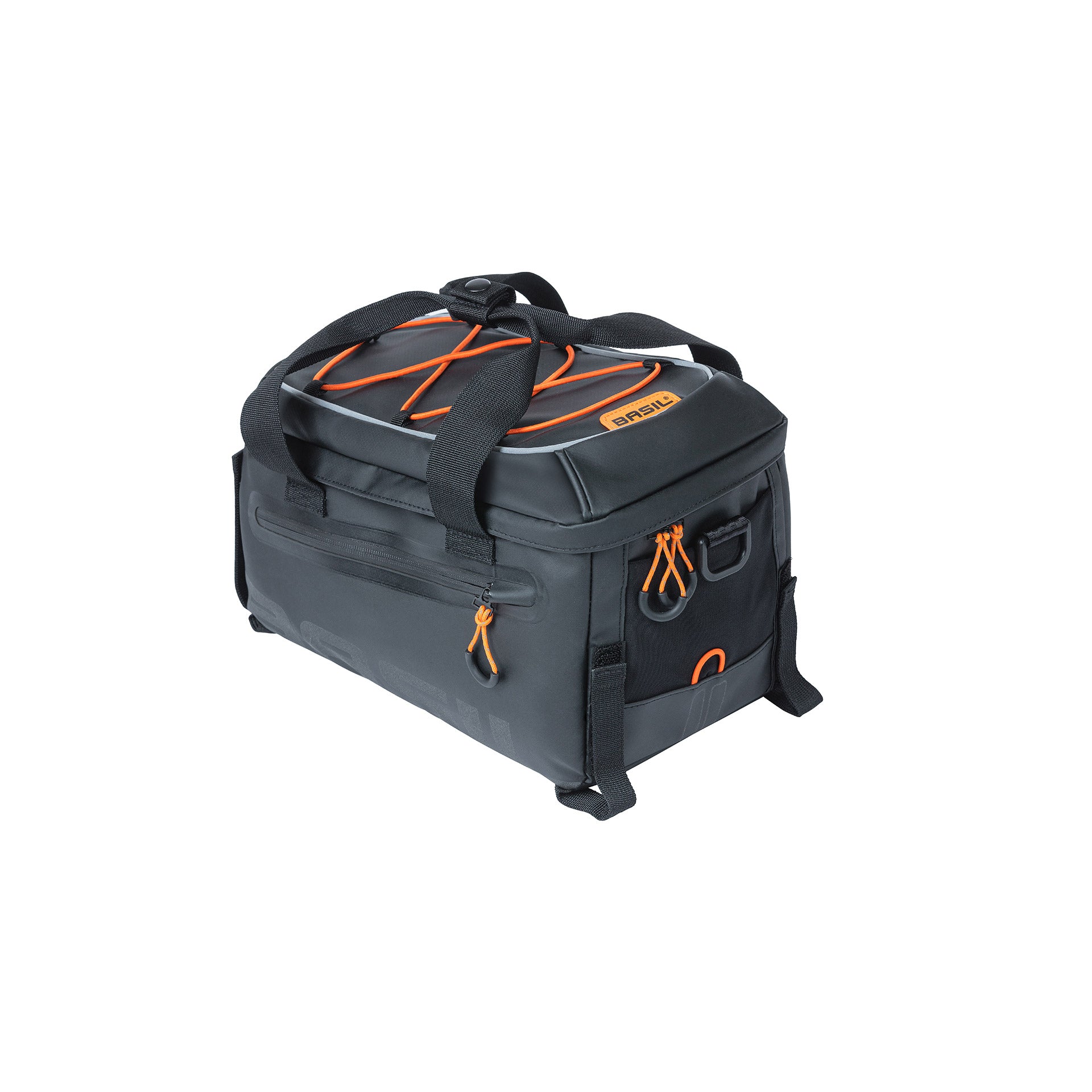 Basil bagagedragertas Miles Tarpaulin 7l zwart
