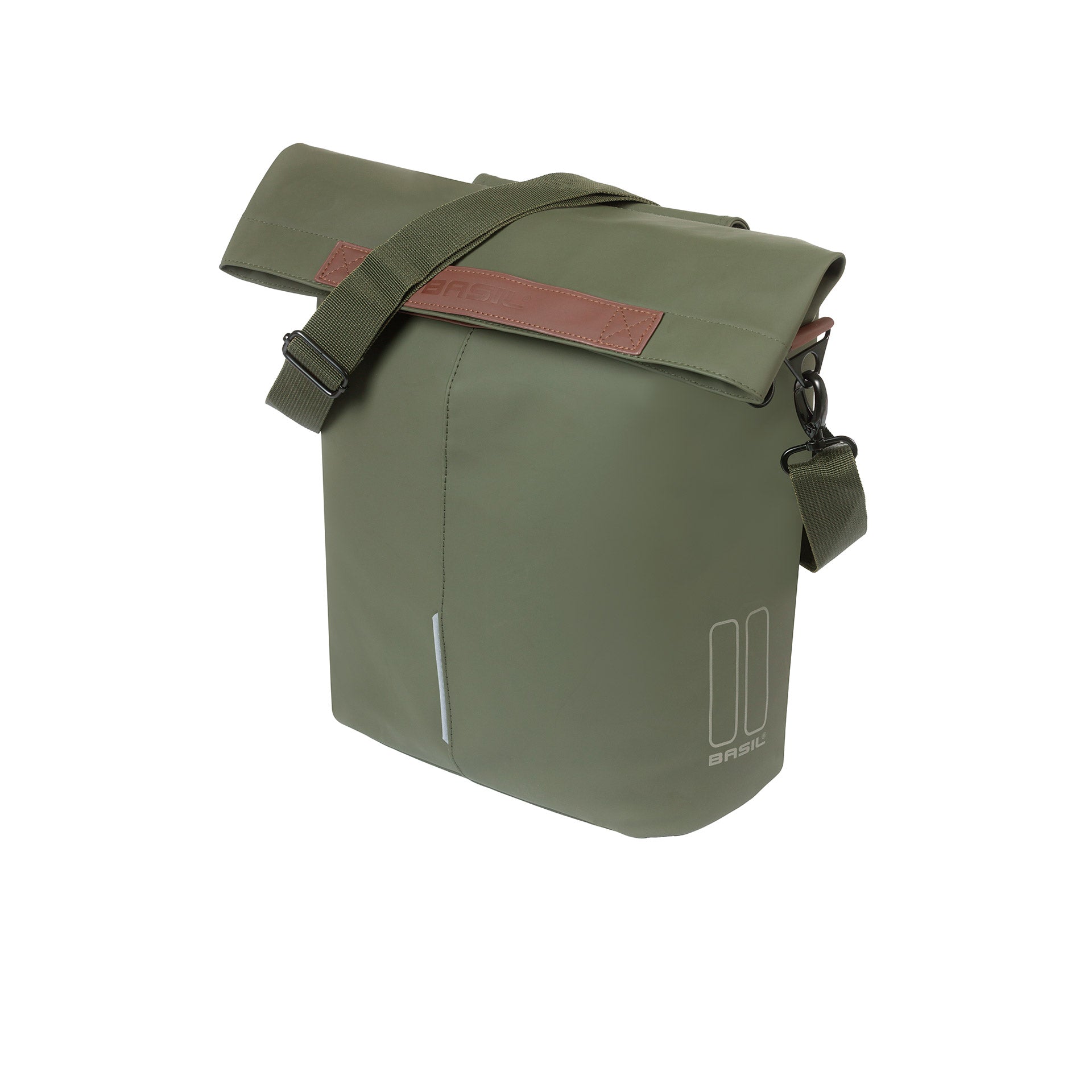 Basil shopper City 14-16l mosgroen