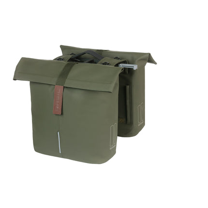 Basil City MIK 28-32l double bag moss green
