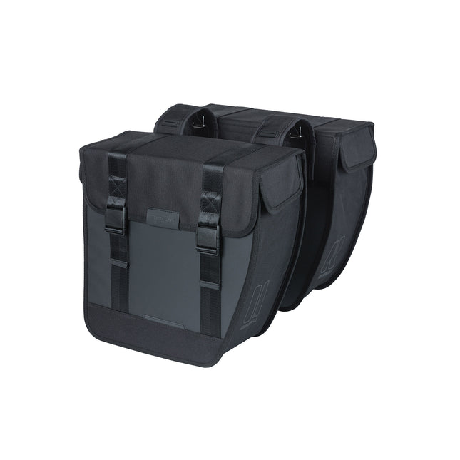Basil Tour Waterproof XL dubbele fietstas 35L zwart