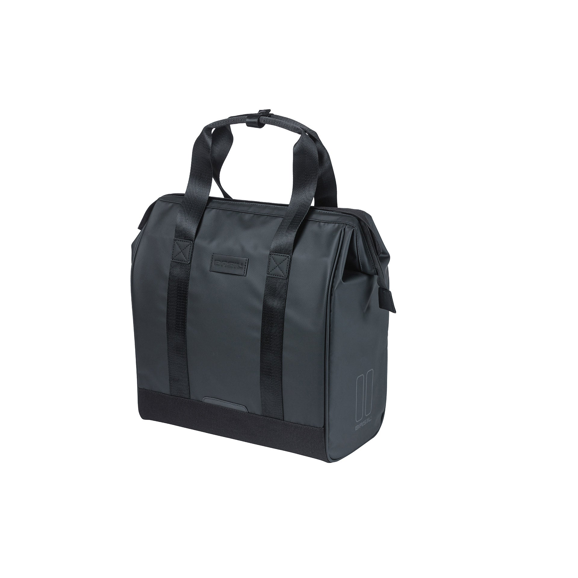 Basil shopper Grand Tarpaulin 23l zwart