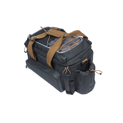 Basil Miles luggage carrier bag XL Pro, 9-36L, black slate