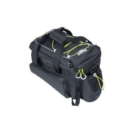 Basil Miles sacoche de porte-bagages XL Pro, 9-36L, noir lime