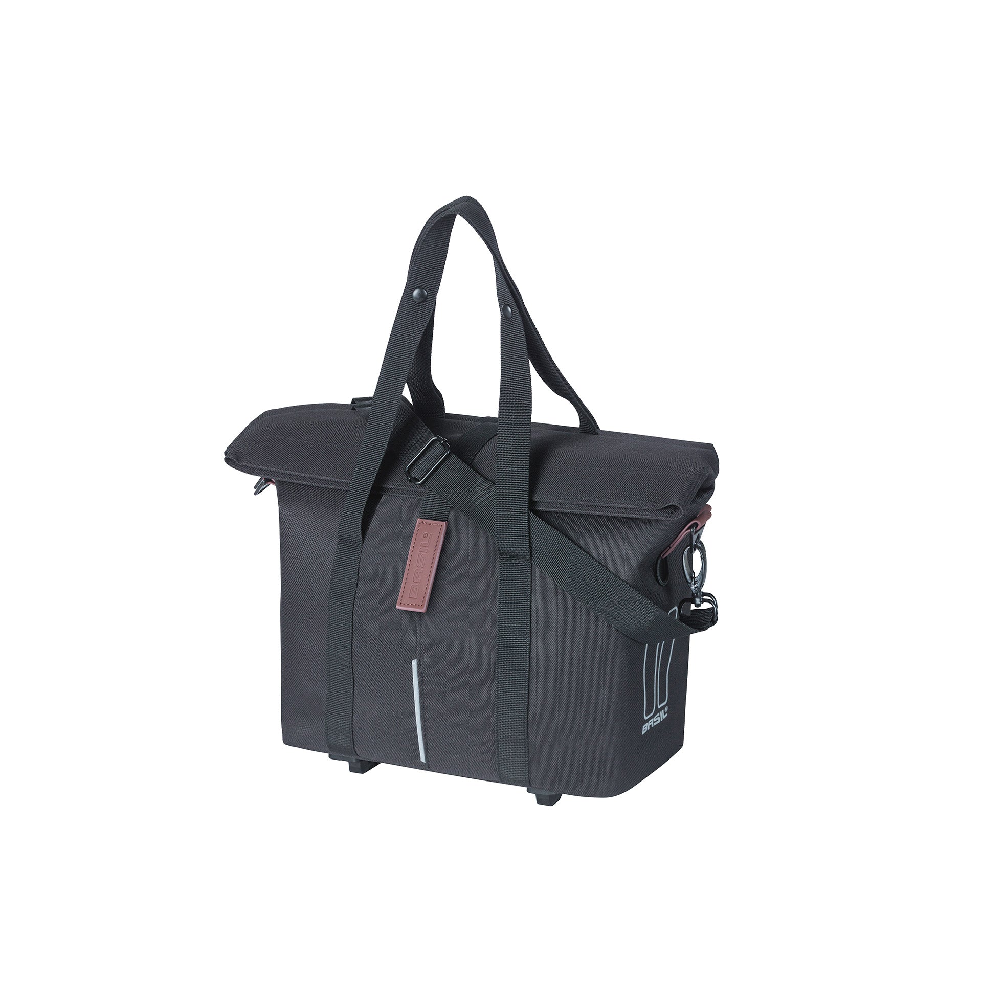 Basil City fietshandtas MIK-KF-hook 8-11L zwart
