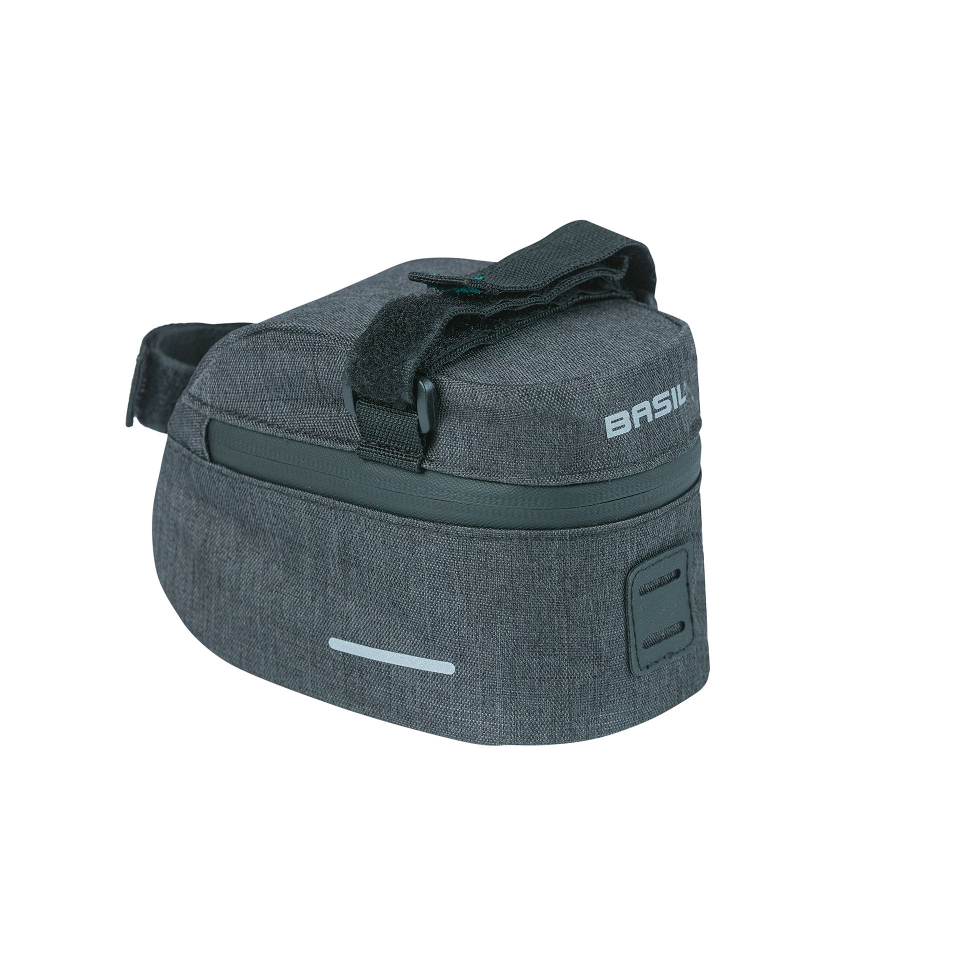 Basil Discovery 365D zadeltas M 1L zwart melee