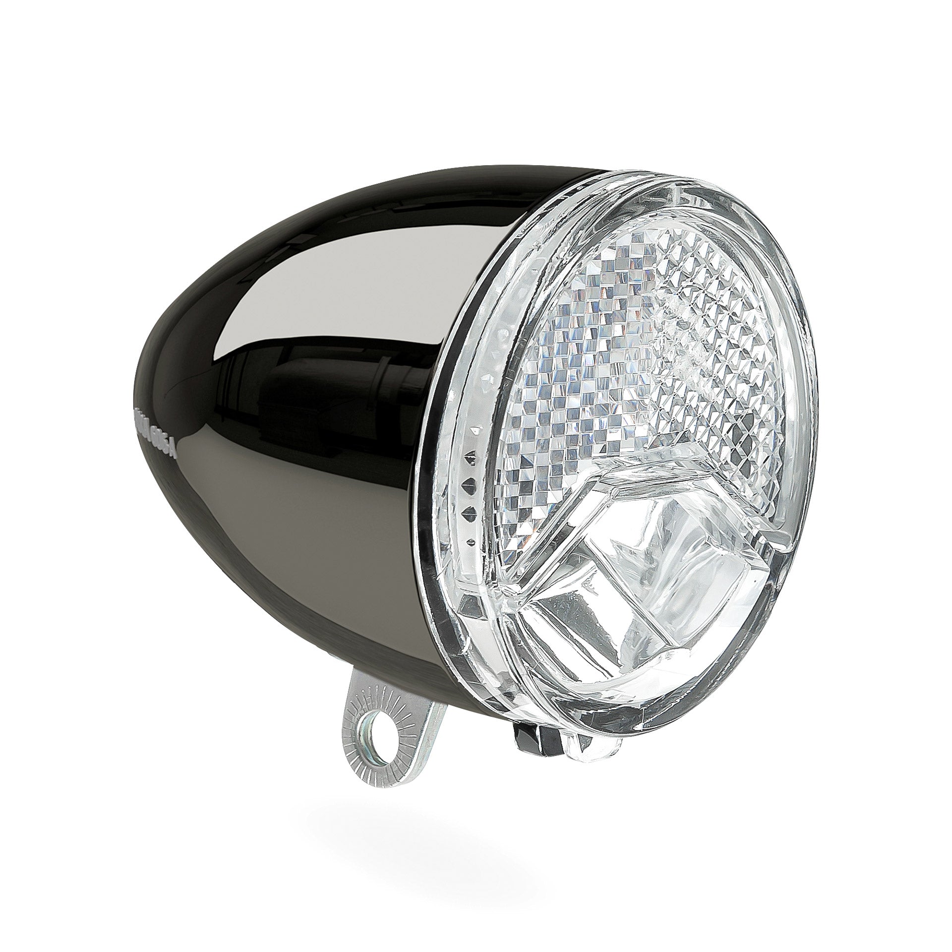 AXA koplamp 606 Auto 15 lux Dark Crome 60cm wire