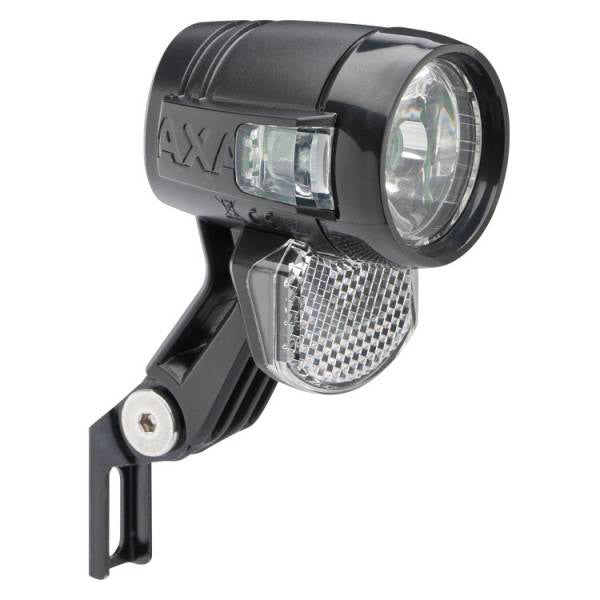 AXA koplamp Blueline 30 lux E-bike accu 6-12V zwart