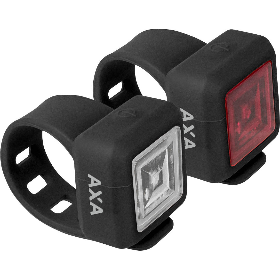AXA verlichtingsset Niteline 11 LED batterij zwart