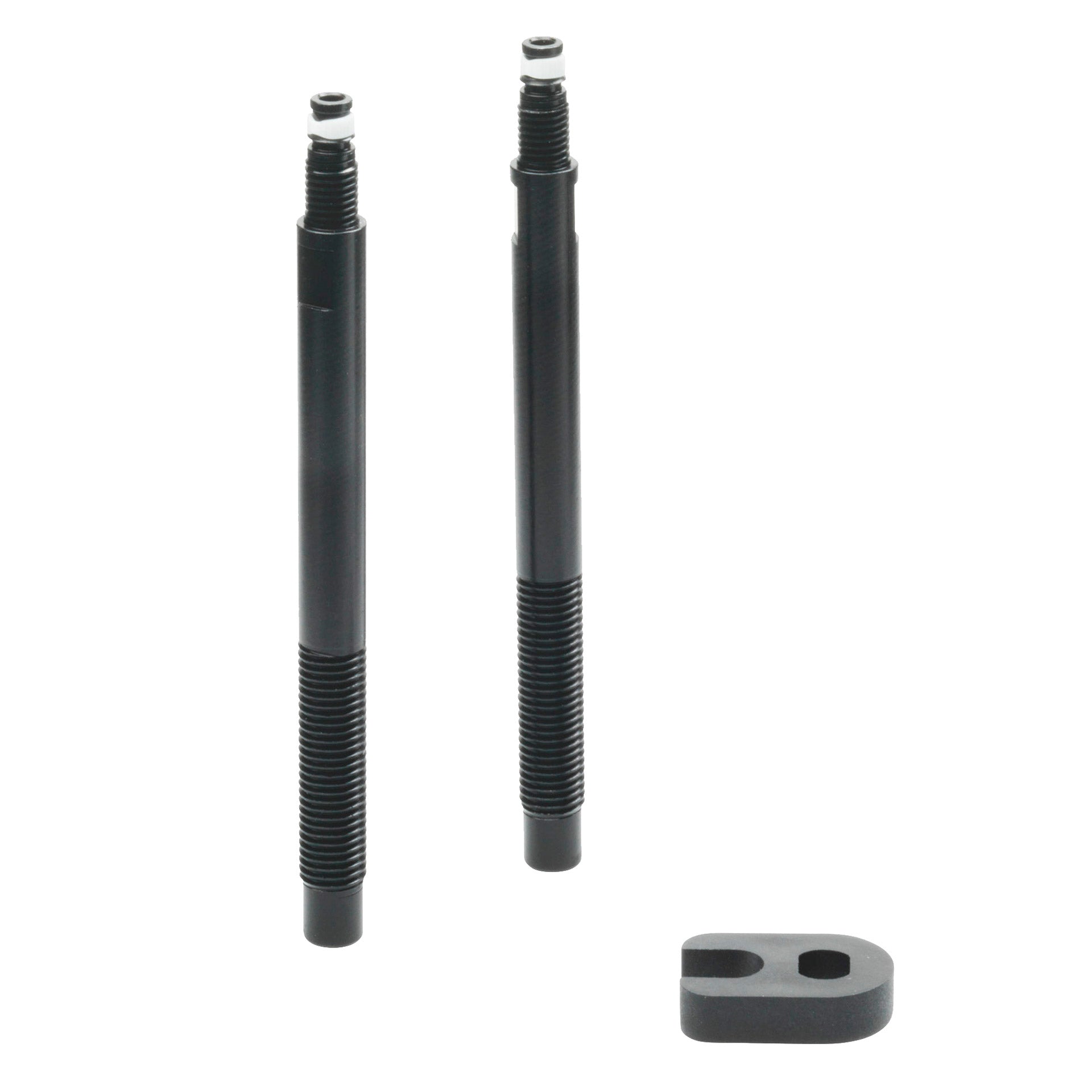 Schwalbe Ventielverlenger 30mm Alu p/2 met draad zwart