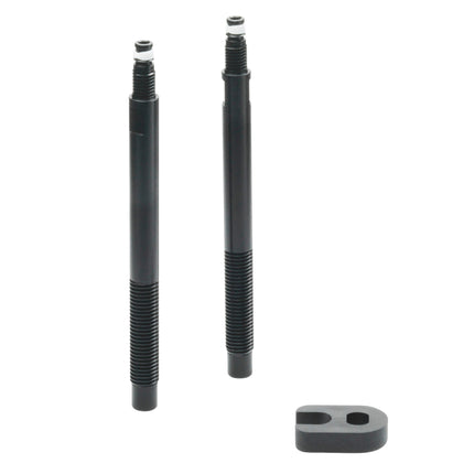 Schwalbe Ventielverlenger 65mm Alu p/2 met draad zwart