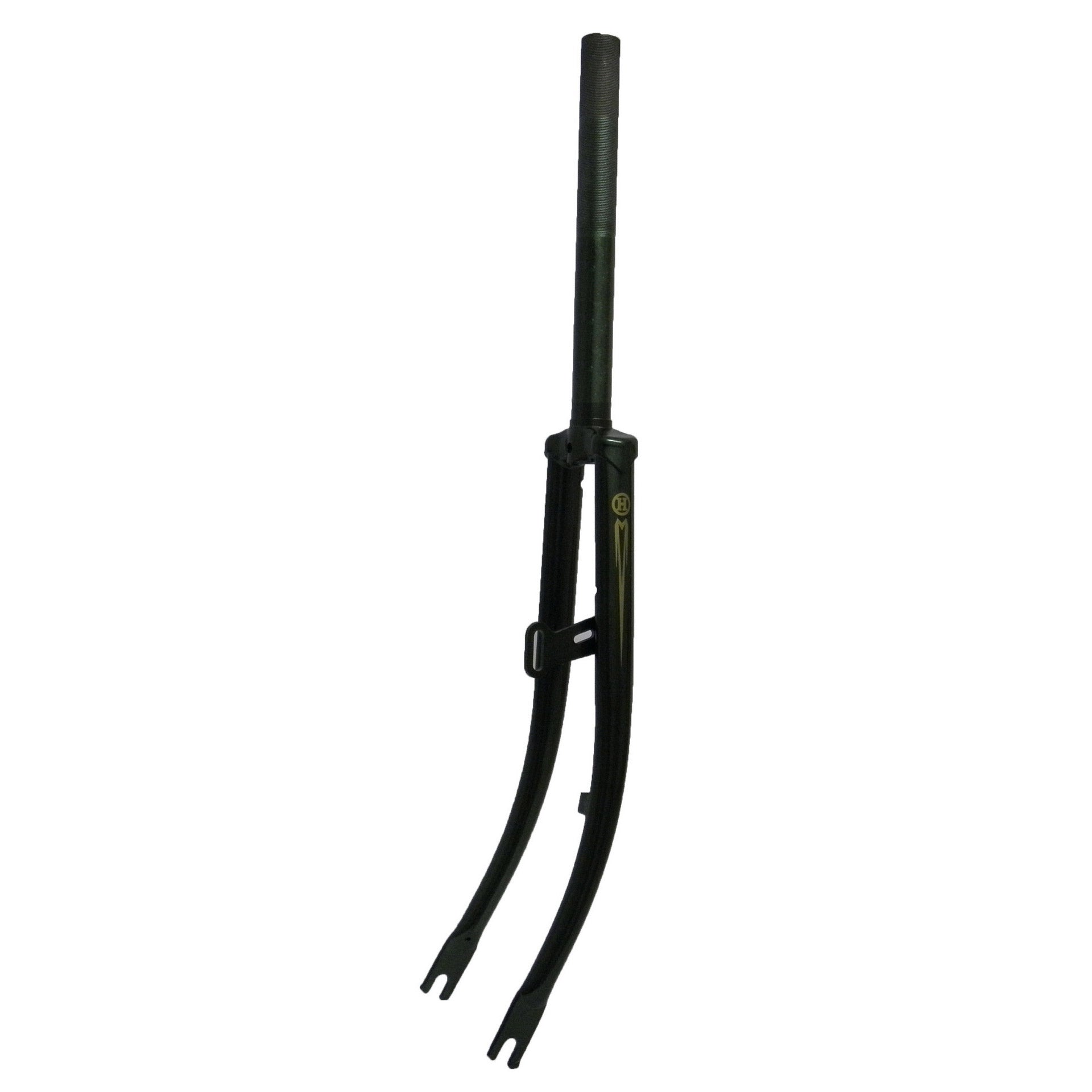 Voorvork 26" 250mm metallic-groen tromm.rem-nok