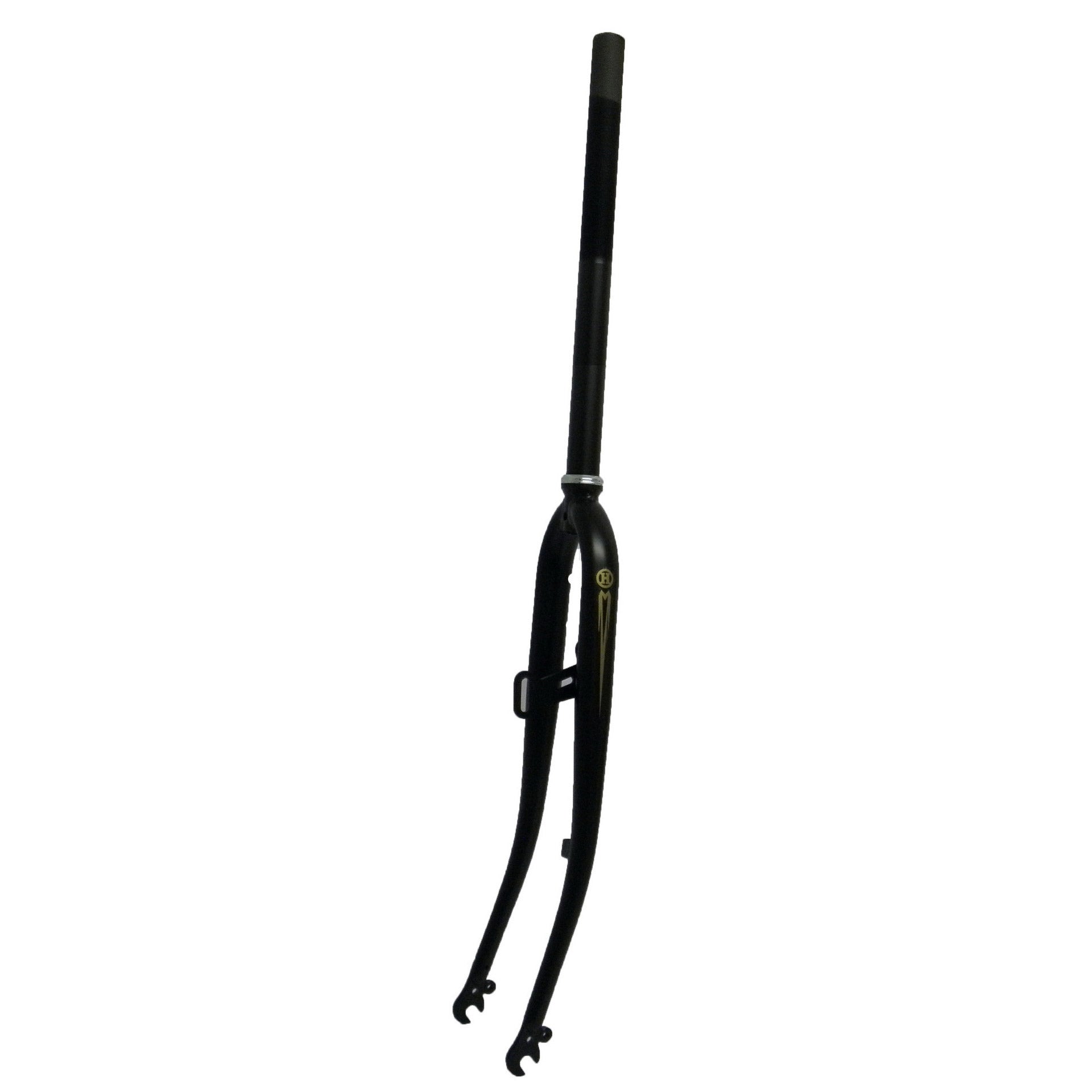 Voorvork 28-1½" 370mm tour trommelrem-nok Unicr. matzwart