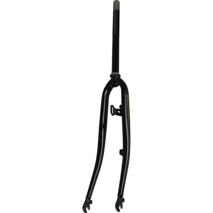 Fourche 28" 1½" 350mm trekking tambour-noir Unicr.