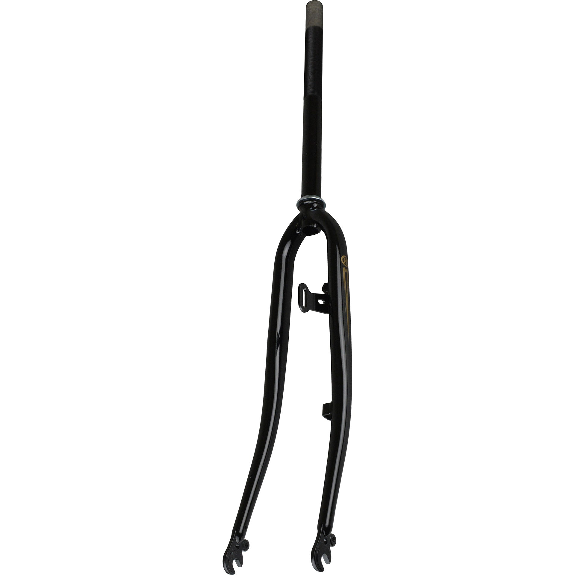 Voorvork 28" 1½"  350mm tour  tromm.rem-nok Unicr. zwart