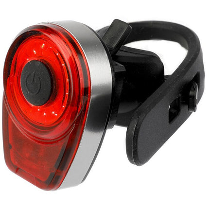 IKZI-Light achterlicht Round16 met rode COB LED-ring USB